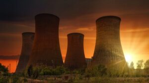 Why nuclear power plants have such wide chimneys