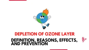 Depletion of ozone layer