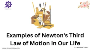 Examples of Newton's Third Law of Motion